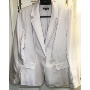 Lane Bryant The Modernist Collection White Blazer